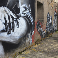 Buy canvas prints of Graffiti in Sutherland by Andrew Ray