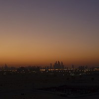 Buy canvas prints of  Dubai skyline by Yasmin Jeevanjee