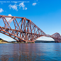 Buy canvas prints of Forth Bridge from North Queensferry by Howard Kennedy