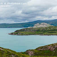 Buy canvas prints of Loch Torridon Panorama by Howard Kennedy