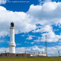 Buy canvas prints of Girdleness Lighthouse at Nigg Bay, Aberdeen by Howard Kennedy