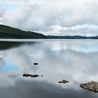 Buy canvas prints of Reflections on Loch Assynt, Sutherland, Scotland by Howard Kennedy