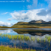 Buy canvas prints of Lochan an Ais, Sutherland, Scotland by Howard Kennedy