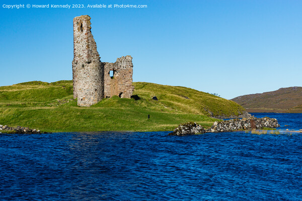 Ardvreck Castle, Sutherland, Scotland Picture Board by Howard Kennedy