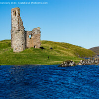Buy canvas prints of Ardvreck Castle, Sutherland, Scotland by Howard Kennedy