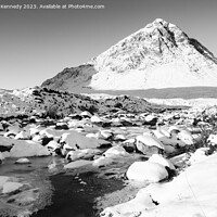 Buy canvas prints of Stob Dearg, also known as Buachaille Etive Mor, Sc by Howard Kennedy