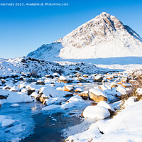 Buy canvas prints of Stob Dearg, also known as Buachaille Etive Mor, Sc by Howard Kennedy