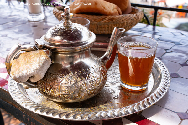 Moroccan Mint Tea Picture Board by Howard Kennedy