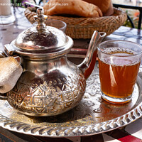 Buy canvas prints of Moroccan Mint Tea by Howard Kennedy