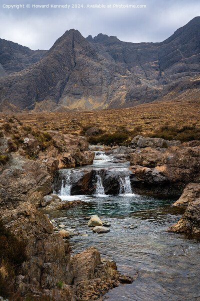 Fairy Pools on the Isle of Skye, Scotland Picture Board by Howard Kennedy
