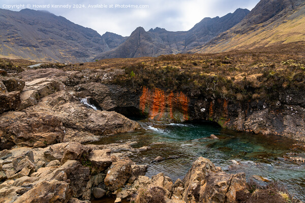 Fairy Pools on the Isle of Skye, Scotland Picture Board by Howard Kennedy