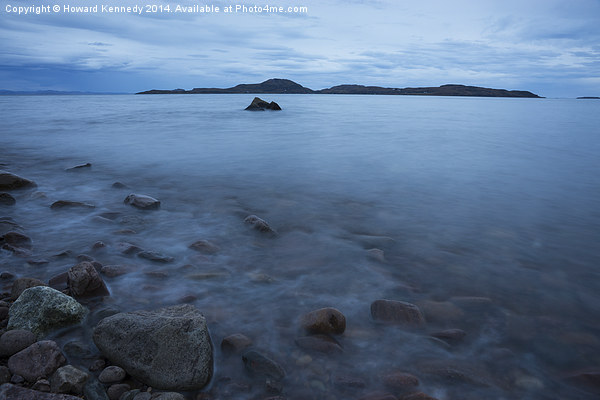 Summer Isles from Achiltibuie at dusk Picture Board by Howard Kennedy