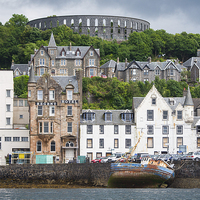 Buy canvas prints of McCaig's Tower Oban by Howard Kennedy