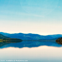 Buy canvas prints of Basenthwaite Yacht by Miguel Herrera