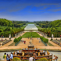 Buy canvas prints of Versailles Gardens by Paul Piciu-Horvat