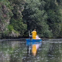 Buy canvas prints of Paddling through the Danube Delta by Paul Piciu-Horvat
