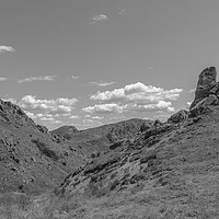 Buy canvas prints of Macin Mountains - B&W IV by Paul Piciu-Horvat
