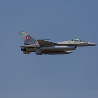 Buy canvas prints of F16 jet in flight by Paul Piciu-Horvat