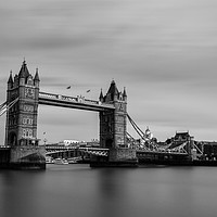 Buy canvas prints of Tower Bridge - long exposure @ dusk by Paul Piciu-Horvat