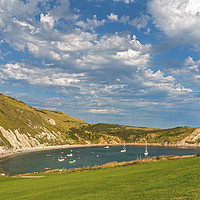 Buy canvas prints of Lulworth Cove by Paul Piciu-Horvat