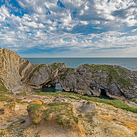 Buy canvas prints of Stair Hole and Lulworth Crumple II by Paul Piciu-Horvat