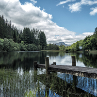 Buy canvas prints of  Loch Ard  by Ali  Daisley