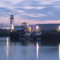 Buy canvas prints of Scarborough Lighthouse by Richard Auty