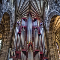 Buy canvas prints of Pipe Organ  by Stuart Sinclair