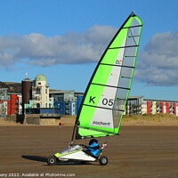 Buy canvas prints of K 05 racing Sand karts by Jane Emery