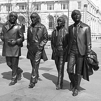 Buy canvas prints of The Fab Four by Jane Emery