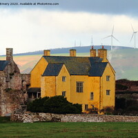 Buy canvas prints of Sker House by Jane Emery