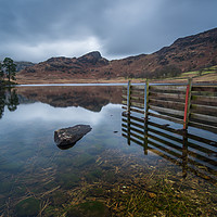 Buy canvas prints of Classic Blea Tarn by Russell Cram
