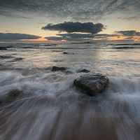 Buy canvas prints of Amble Rocks by Russell Cram