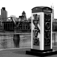 Buy canvas prints of  Live. Love. London. by Jeremy Moseley