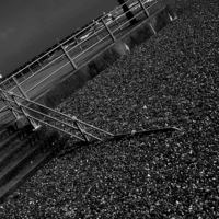Buy canvas prints of Steps, Brighton Beach.  by Jeremy Moseley