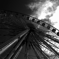 Buy canvas prints of The Brighton Wheel.  by Jeremy Moseley