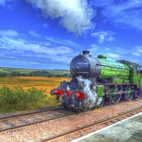 Buy canvas prints of  Steam Train by Tracey Russell