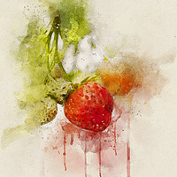 Buy canvas prints of Strawberry Dream by Ash Harding