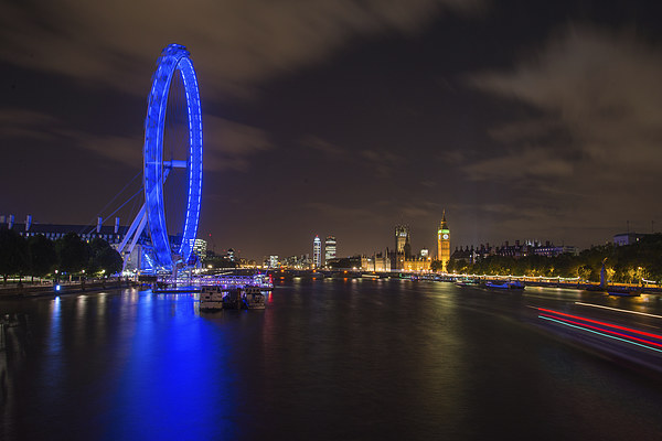  The London Eye Picture Board by Louise Wilden