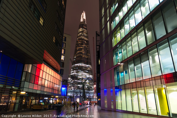 The Shard Picture Board by Louise Wilden