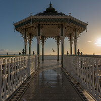 Buy canvas prints of Brighton at Sunset by Louise Wilden