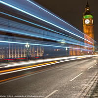 Buy canvas prints of London at Night by Louise Wilden