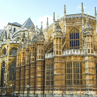 Buy canvas prints of  Westminster Abbey by Joseph Pooley