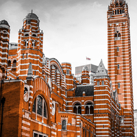 Buy canvas prints of Westminster Cathedral by Joseph Pooley