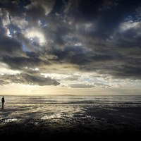 Buy canvas prints of  Crosby Sands by David Coldwell