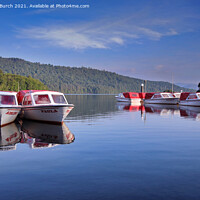 Buy canvas prints of Windermere Hire Boats by Antony Burch