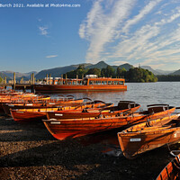 Buy canvas prints of Derwent Hire Boats by Antony Burch