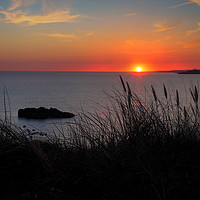 Buy canvas prints of Anglesey Sunset by Antony Burch