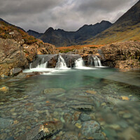 Buy canvas prints of Fairy Pools Glenbrittle by Antony Burch