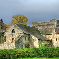 Buy canvas prints of  valle crucis abbey by frank Luxford